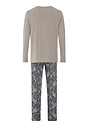 Back cutout view of HA midnight dream cotton L/SLV Pajama