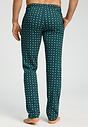 Back view of a men model wearing HA pisces garden cotton Long Pants