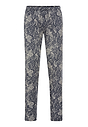 Front cutout view of HA midnight dream cotton Long Pants