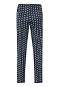 Back cutout view of HA celestial night cotton Long Pants
