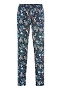 Front cutout view of HA night garden cotton Long Pants