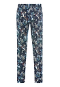 Back cutout view of HA night garden cotton Long Pants