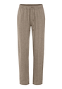 Front cutout view of HA earthy woven cotton Long Pants