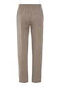 Back cutout view of HA earthy woven cotton Long Pants