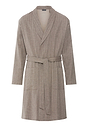 Front cutout view of HA earthy woven cotton Robe