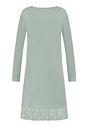 Back cutout view of HA mystic breeze modal/viscose/tencel L/SLV Nightdress 100cm