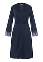 Front cutout view of HA deep navy modal/viscose/tencel Robe 110cm