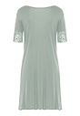 Back cutout view of HA mystic breeze modal/viscose/tencel S/SLV Nightdress 95cm
