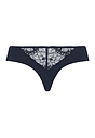 Front cutout view of HA deep navy modal/viscose/tencel Mini Briefs