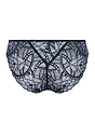 Back cutout view of HA deep navy modal/viscose/tencel Mini Briefs