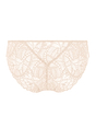 Back cutout view of HA creamy glass modal/viscose/tencel Mini Briefs