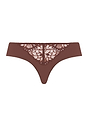 Front cutout view of HA cinnamon modal/viscose/tencel Mini Briefs