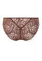 Back cutout view of HA cinnamon modal/viscose/tencel Mini Briefs