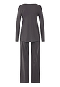 Back cutout view of HA boulevard cotton L/SLV Pajama