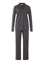 Front cutout view of HA boulevard cotton L/SLV Pajama