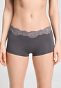 Front view of a women model wearing HA boulevard modal/viscose/tencel Panty