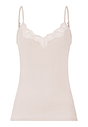 Front cutout view of HA moonlight modal/viscose/tencel Spaghetti Top