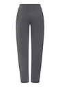 Back cutout view of HA dark sesame cotton Long Pants