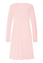 Back cutout view of HA rosewater cotton L/SLV Nightdress 100cm