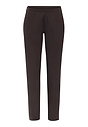 Front cutout view of HA dark mocha modal/viscose/tencel Long Pants