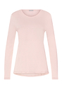 Front cutout view of HA rosewater cotton L/SLV Shirt