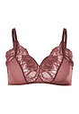 Front cutout view of HA apple butter microfibre Soft Cup Bra