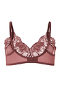 Back cutout view of HA apple butter microfibre Soft Cup Bra