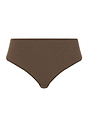 Front cutout view of HA natural teak wool Maxi Briefs
