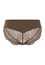 Back cutout view of HA natural teak wool Maxi Briefs