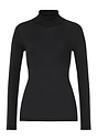 Front cutout view of HA phantom wool Turtle-Neck Shirt