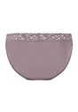 Back cutout view of HA stormy rose cotton Mini Briefs
