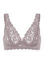 Front cutout view of HA stormy rose microfibre Soft Cup Bra