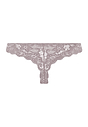 Back cutout view of HA stormy rose microfibre Thong