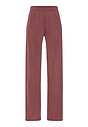 Front cutout view of HA apple butter modal/viscose/tencel Long Pants