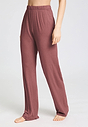 Front view of a women model wearing HA apple butter modal/viscose/tencel Long Pants