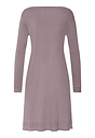 Back cutout view of HA stormy rose cotton L/SLV Nightdress 100cm