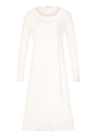 Front cutout view of HA off white cotton L/SLV Nightdress 110cm