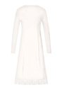Back cutout view of HA off white cotton L/SLV Nightdress 110cm
