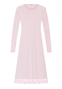 Front cutout view of HA rose bath cotton L/SLV Nightdress 110cm