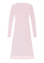 Back cutout view of HA rose bath cotton L/SLV Nightdress 110cm