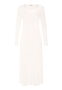 Front cutout view of HA off white cotton L/SLV Nightdress 130cm