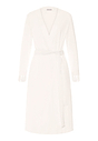 Front cutout view of HA off white cotton Robe 115cm