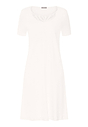 Front cutout view of HA off white cotton S/SLV Nightdress 100cm