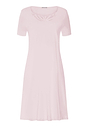 Front cutout view of HA rose bath cotton S/SLV Nightdress 100cm