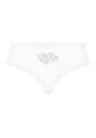 Front cutout view of HA off white cotton Midi Briefs