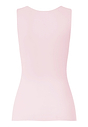 Back cutout view of HA rose bath cotton Tank Top