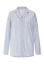 Front cutout view of HA lilian stripes modal/viscose/tencel L/SLV Bigshirt