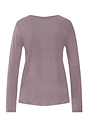 Back cutout view of HA stormy rose modal/viscose/tencel L/SLV Shirt