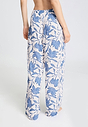 Back view of a women model wearing HA graceful forms modal/viscose/tencel Long Pants