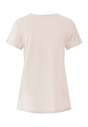 Back cutout view of HA moonlight modal/viscose/tencel S/SLV Shirt